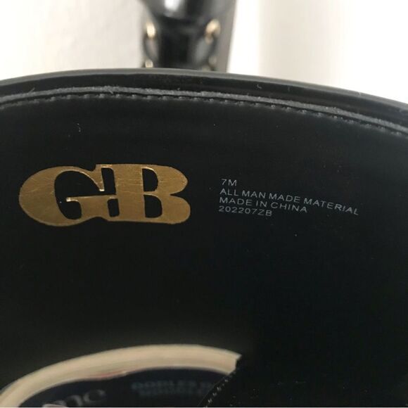 GIANNI BINI Skyscraper Lace Up Lug Sole Platform Tall Boot Patent Leather Size 7 - Picture 8 of 12